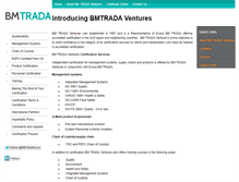 Tablet Screenshot of bmtradame.com